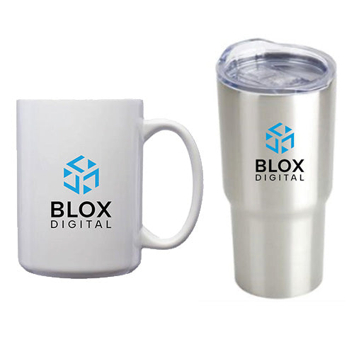 Choose FREE Mug or Tumbler